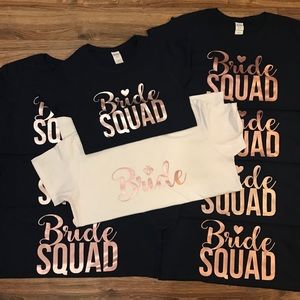 Bachelorette party shirts